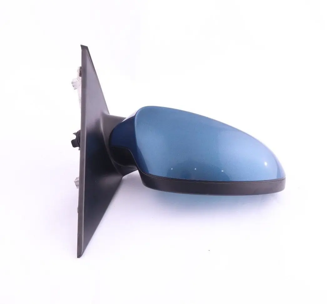 BMW 1 Series 5 E87 Heated Right Wing Mirror O/S Sydneyblau Sydney Blau Blue A19