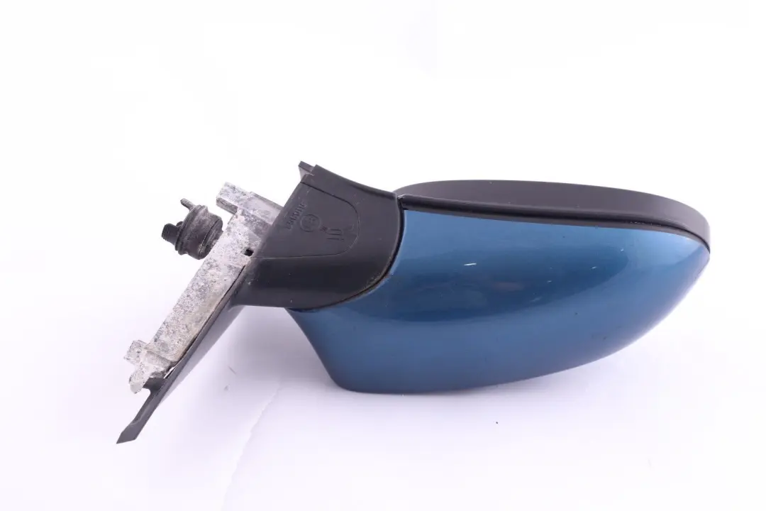 BMW 1 Series 5 E87 Heated Right Wing Mirror O/S Sydneyblau Sydney Blau Blue A19