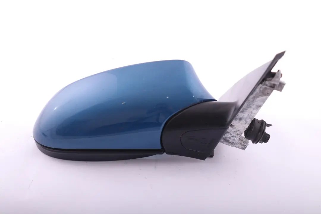 BMW 1 Series 6 E87 Heated Right Wing Mirror O/S Sydneyblau Sydney Blau Blue A19