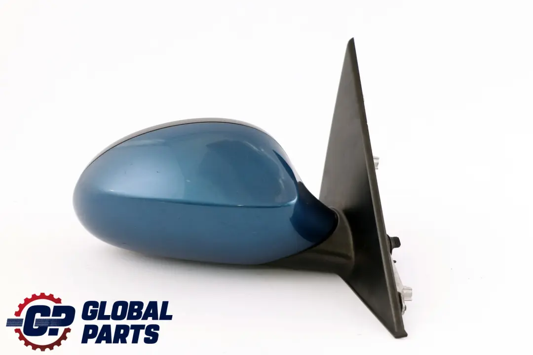 BMW 1 Series 7 E87 Heated Right Wing Mirror O/S Sydneyblau Sydney Blau Blue A19