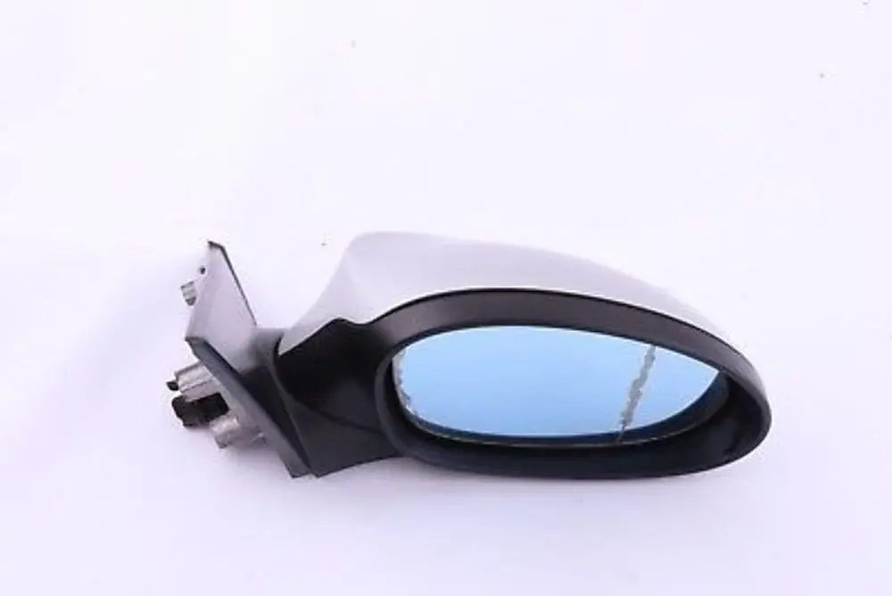 BMW 1 Series 5 E87 Heated Right Wing Mirror O/S Titansilber Titan Silver 354