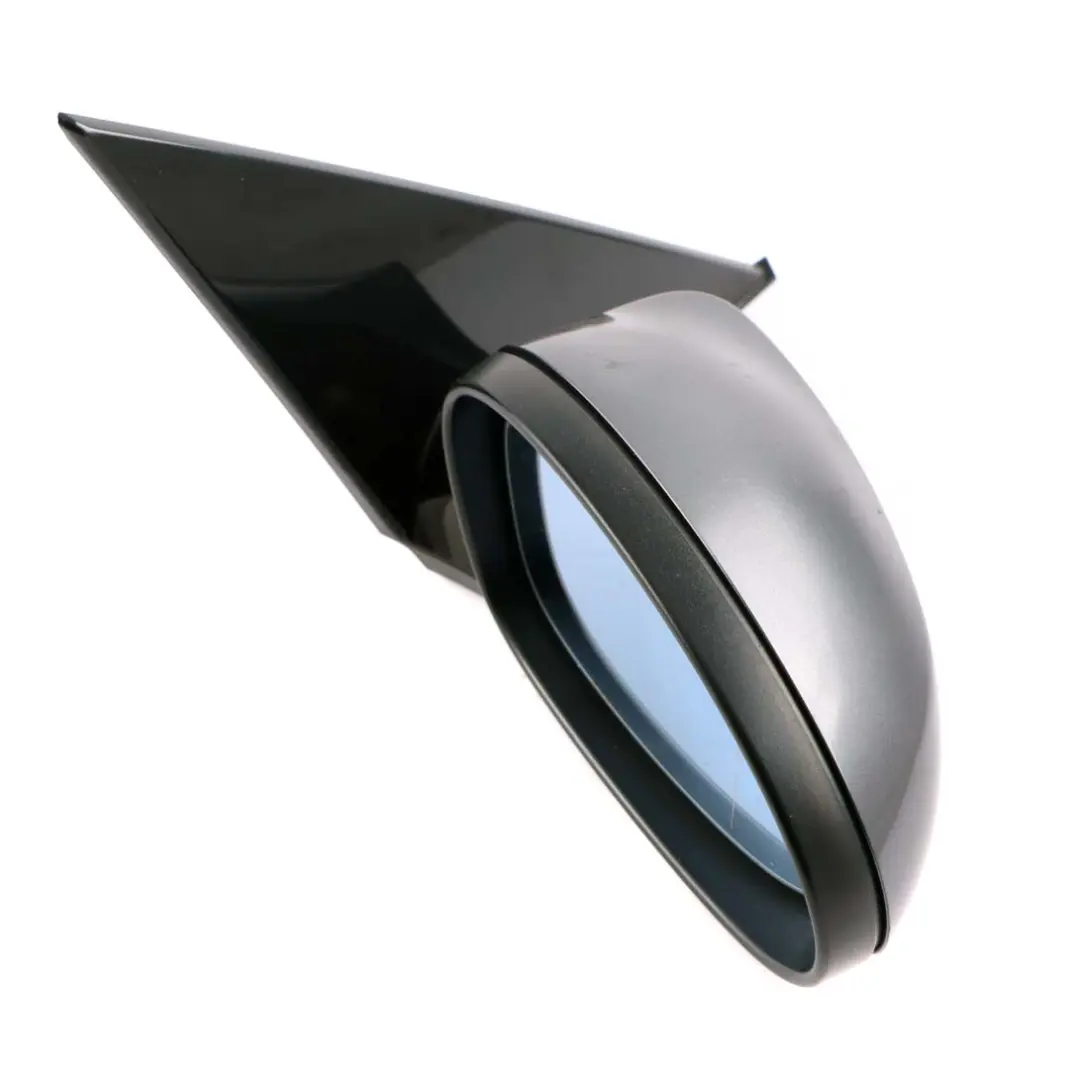 BMW E87 High Gloss Right Wing Mirror O/S Memory Sparkling Graphite Metallic A22