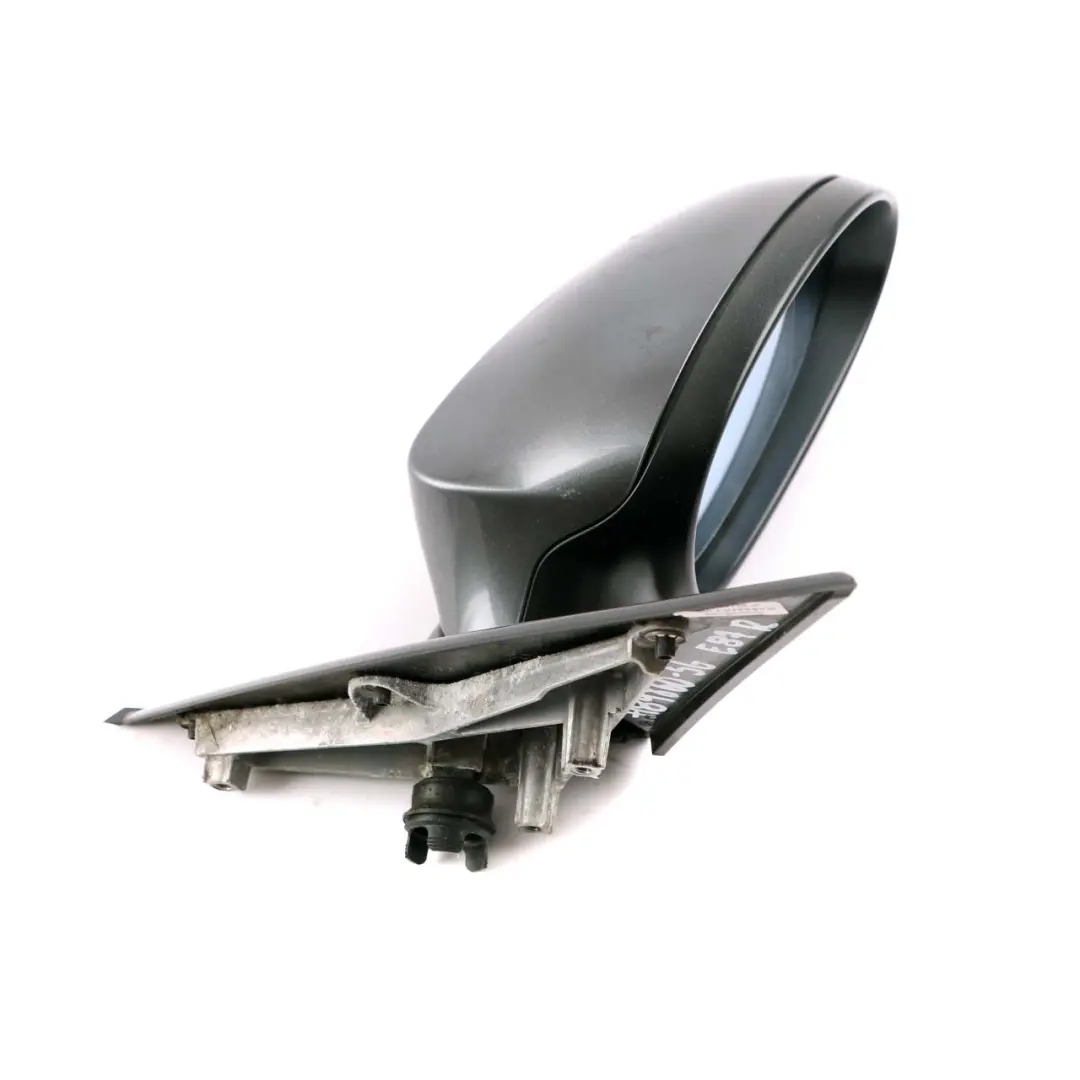 BMW E87 High Gloss Right Wing Mirror O/S Memory Sparkling Graphite Metallic A22