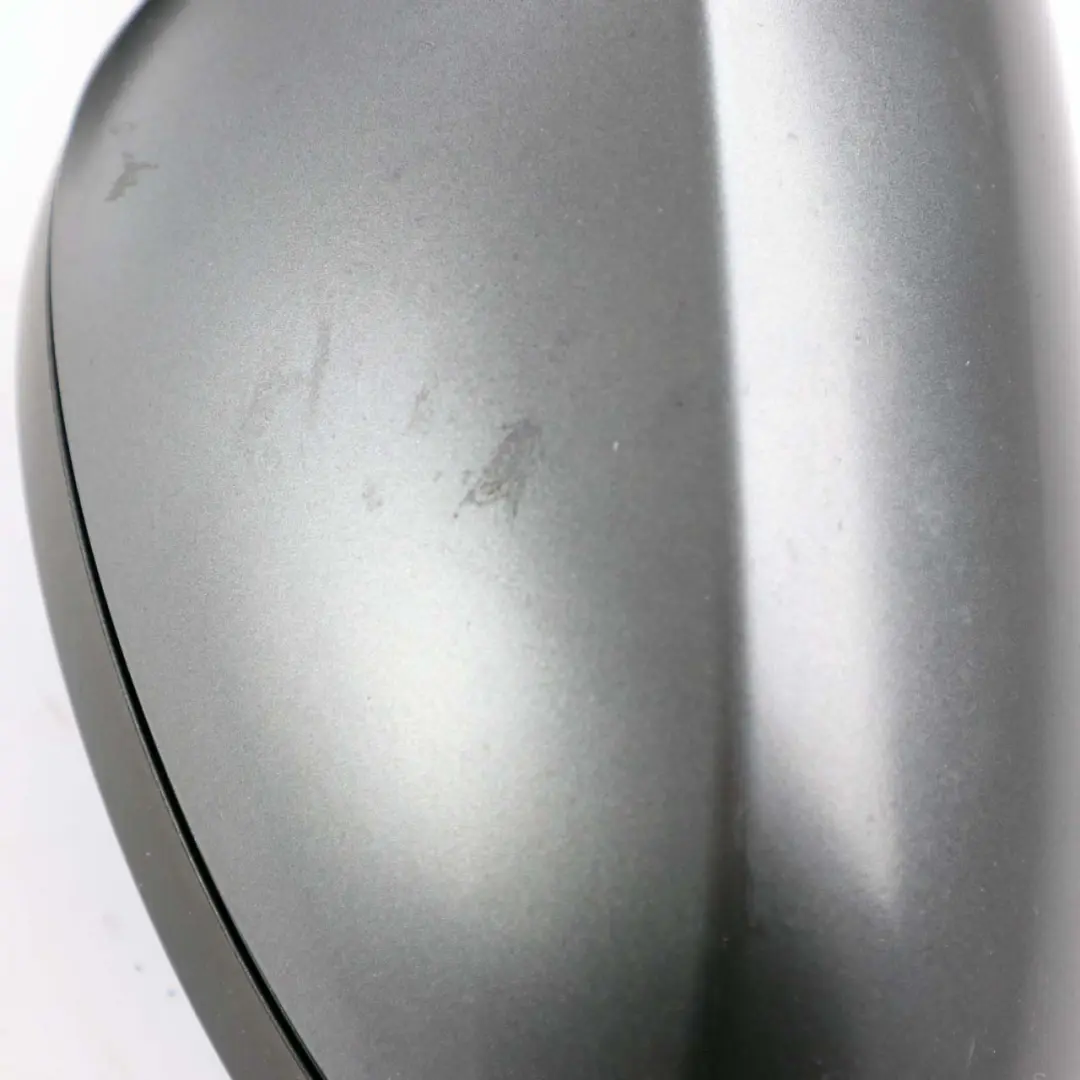 BMW E87 High Gloss Right Wing Mirror O/S Memory Sparkling Graphite Metallic A22