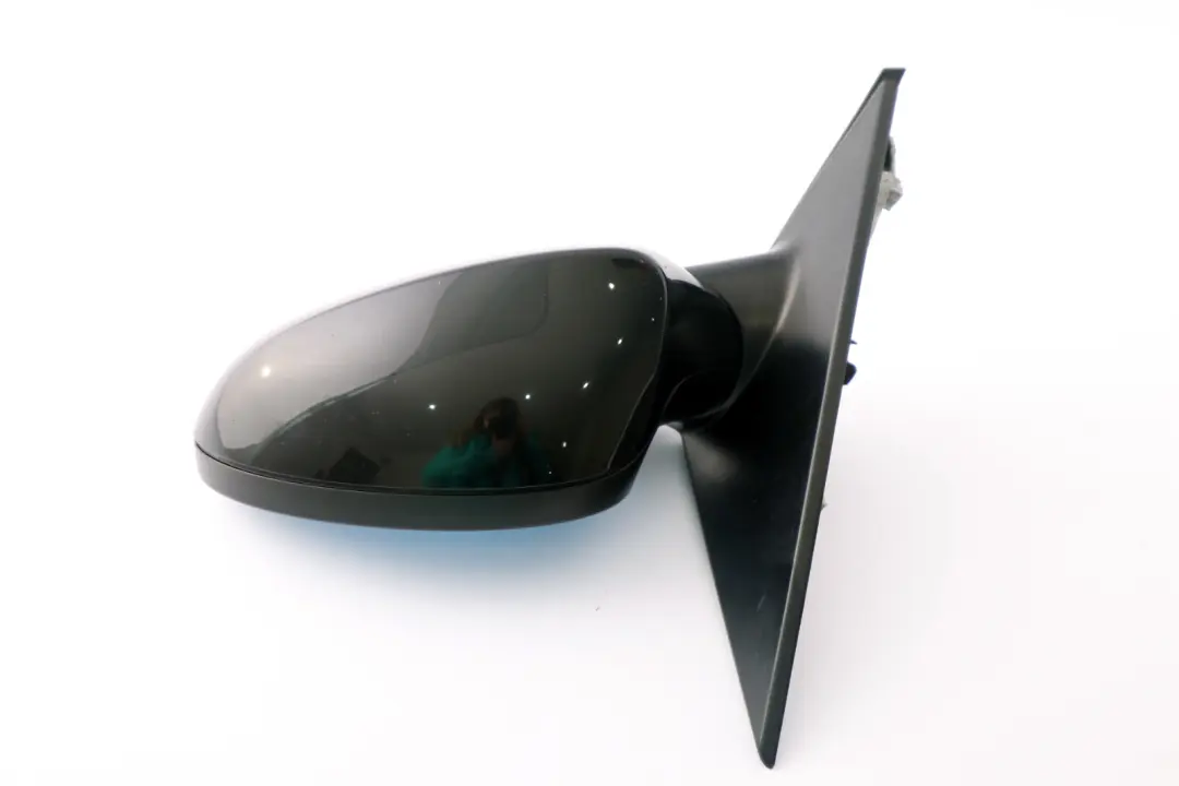 BMW 1 Series E87 Power Fold Left Wing Mirror N/S Heated Black Sapphire 475