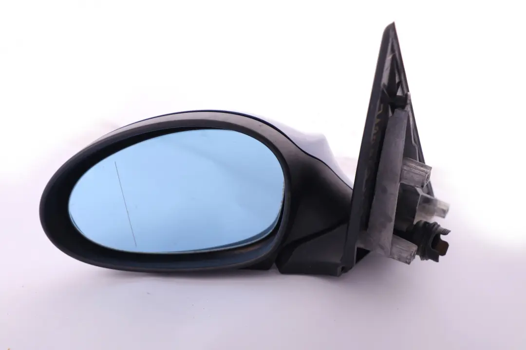 BMW 1 Series E87 Power Fold Left Wing Mirror N/S Montegoblau Montego Blue