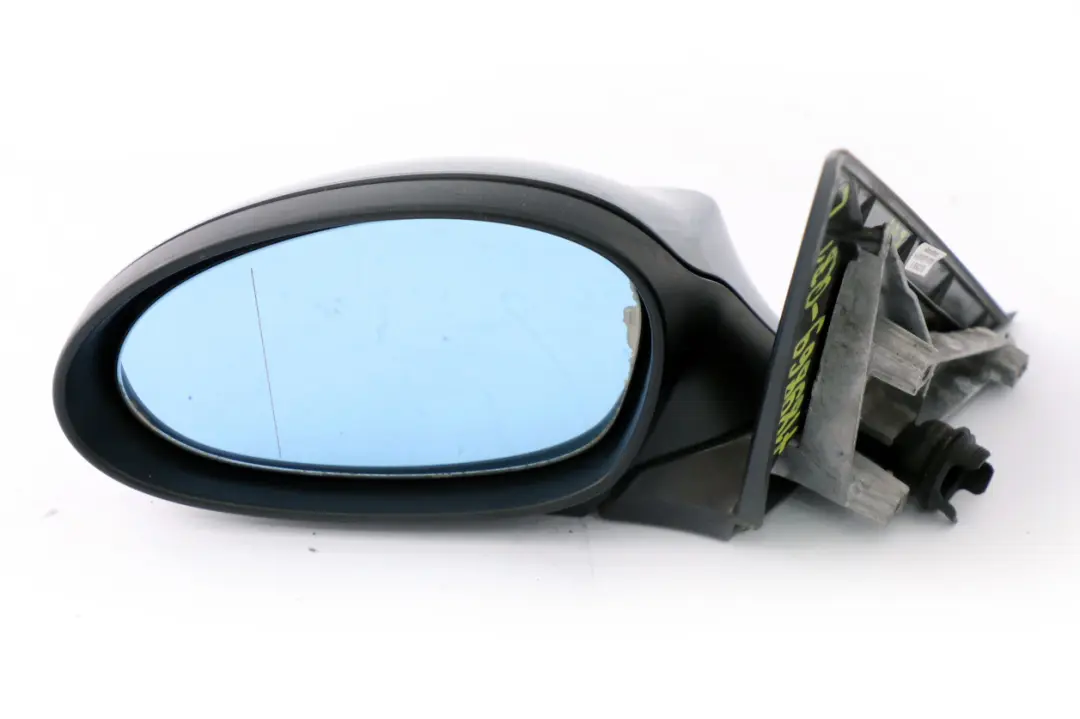 BMW 1 Series E87 Power Fold Left Wing Mirror N/S Heated Quarzblau Quartz Blue