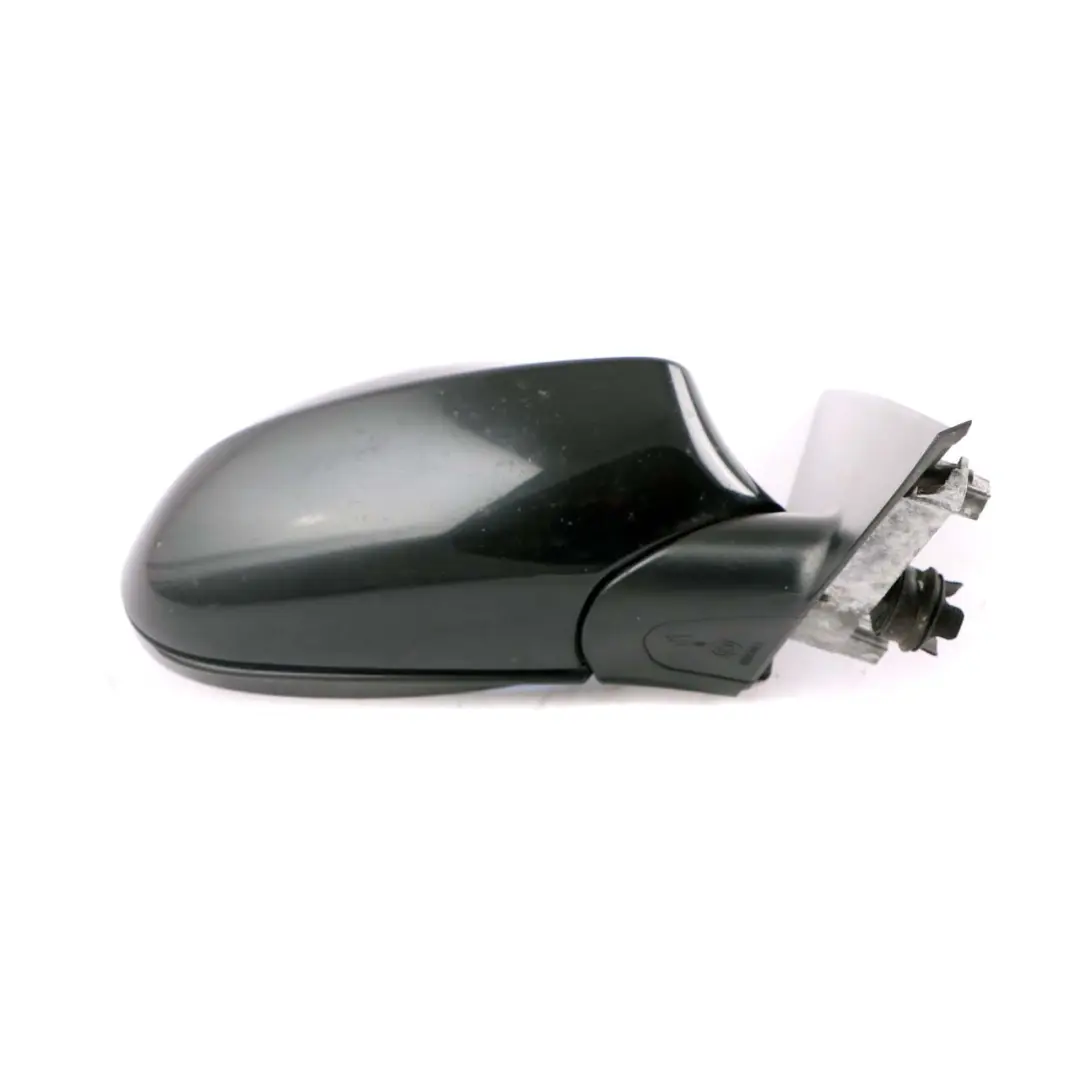 BMW 1 Series 1 E87 Heated Power Fold Right Wing Mirror O/S Black Sapphire 475