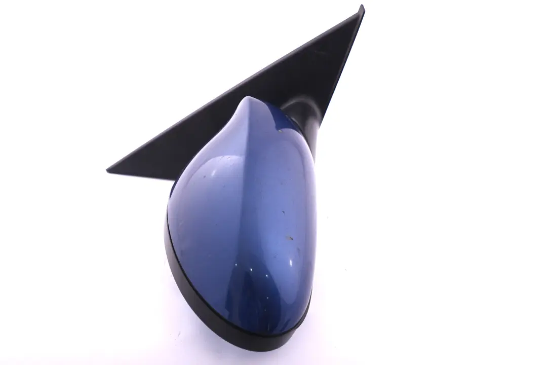 BMW 1 Series E87 Power Fold Right Wing Mirror O/S Montegoblau Montego Blue