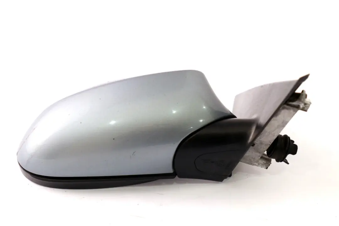 BMW 1 Series E87 Power Fold Heated Right Wing Mirror O/S Quarzblau Quartz Blue