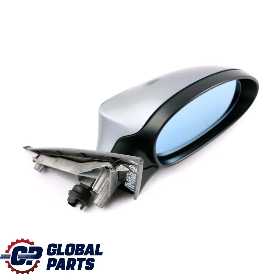 BMW 1 E87 Power Fold Heated Right Wing Mirror O/S Quarzblau Quartz Blue A18