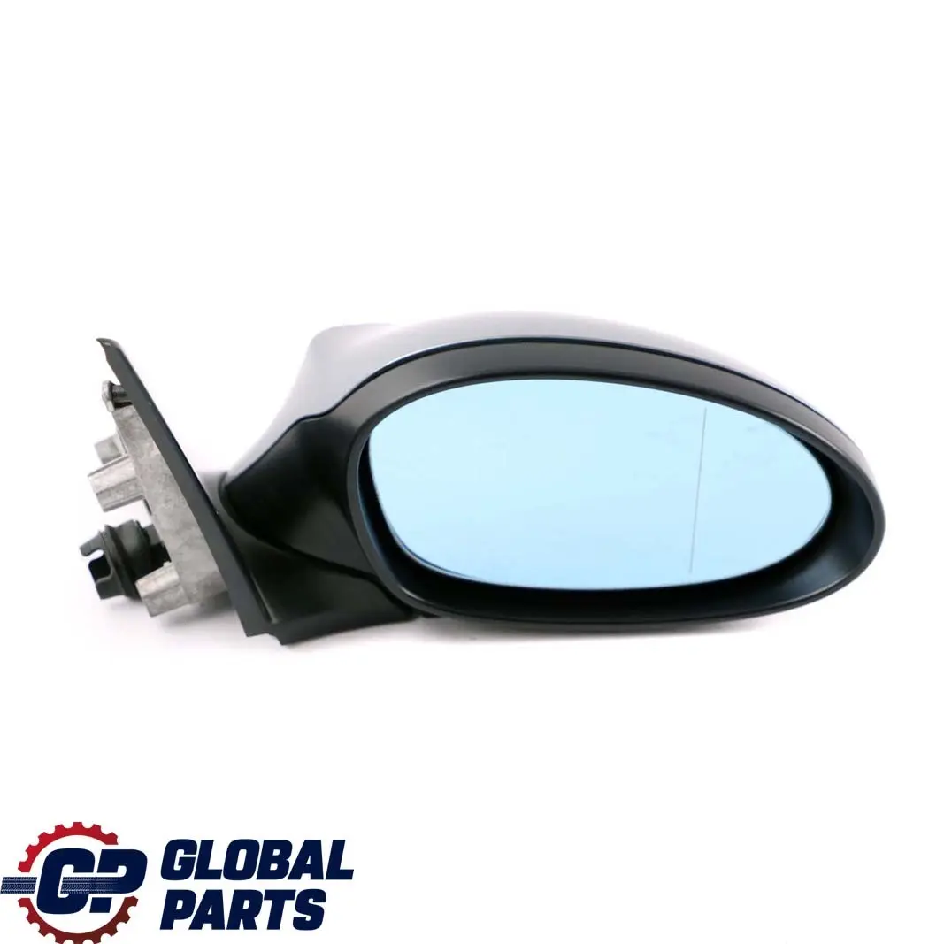 BMW 1 E87 Power Fold Heated Right Wing Mirror O/S Quarzblau Quartz Blue A18