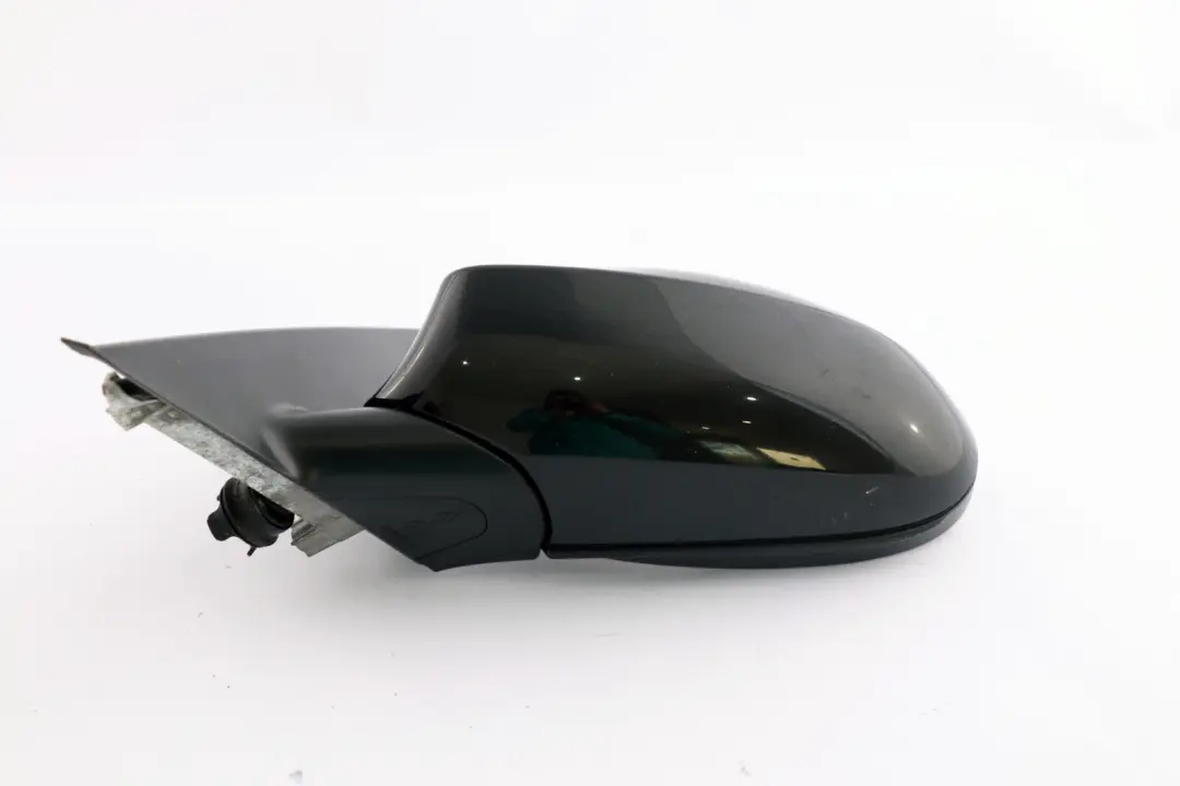 BMW 1 Series E87 Power Fold Auto Dip Left Wing Mirror N/S Black Sapphire 475