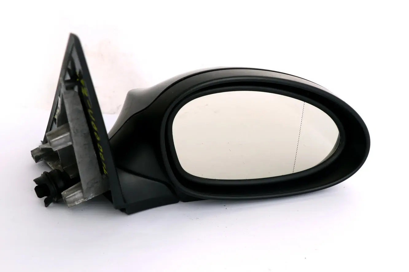 BMW 1 Series E87 Power Fold Auto Dip Right Wing Mirror O/S Black Sapphire 475