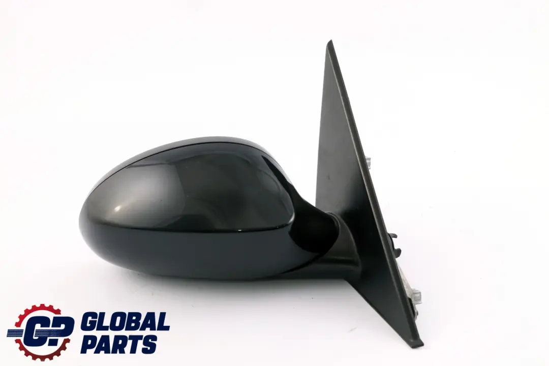 BMW 1 Series 1 E87 Power Fold Auto Dip Right Wing Mirror O/S Black Sapphire 475