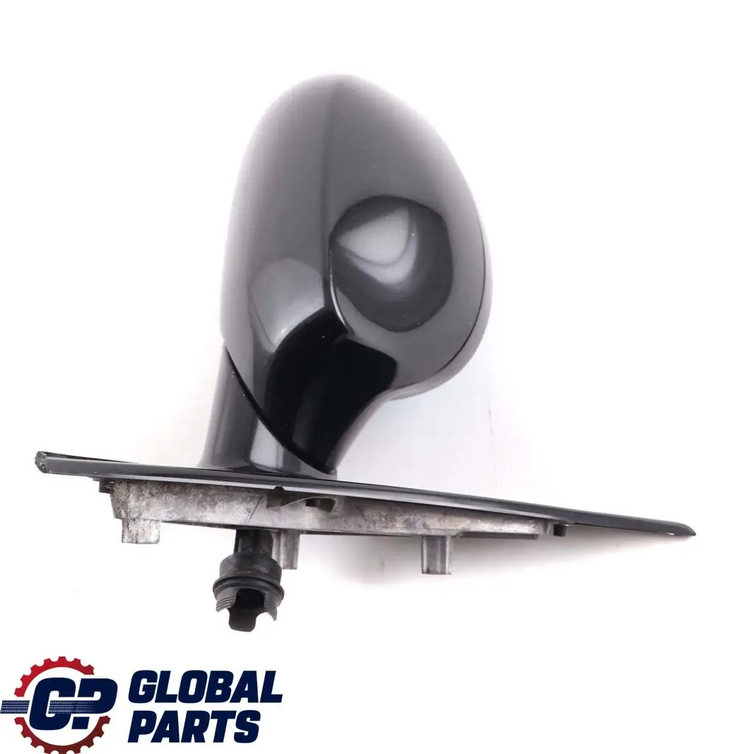 BMW 1 Series E87 M Sport Power Fold Right Wing Mirror O/S Black Sapphire 475