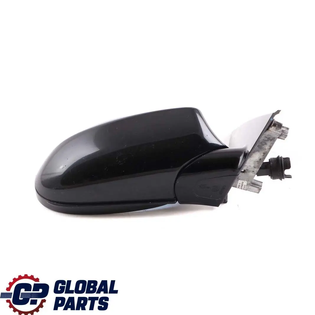 BMW 1 Series E87 M Sport Power Fold Right Wing Mirror O/S Black Sapphire 475