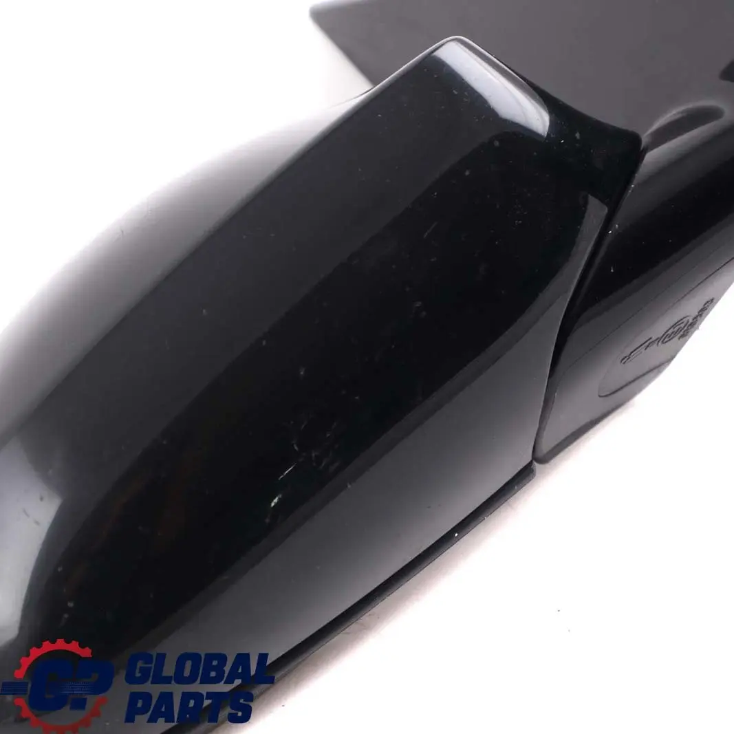 BMW 1 Series E87 M Sport Power Fold Right Wing Mirror O/S Black Sapphire 475