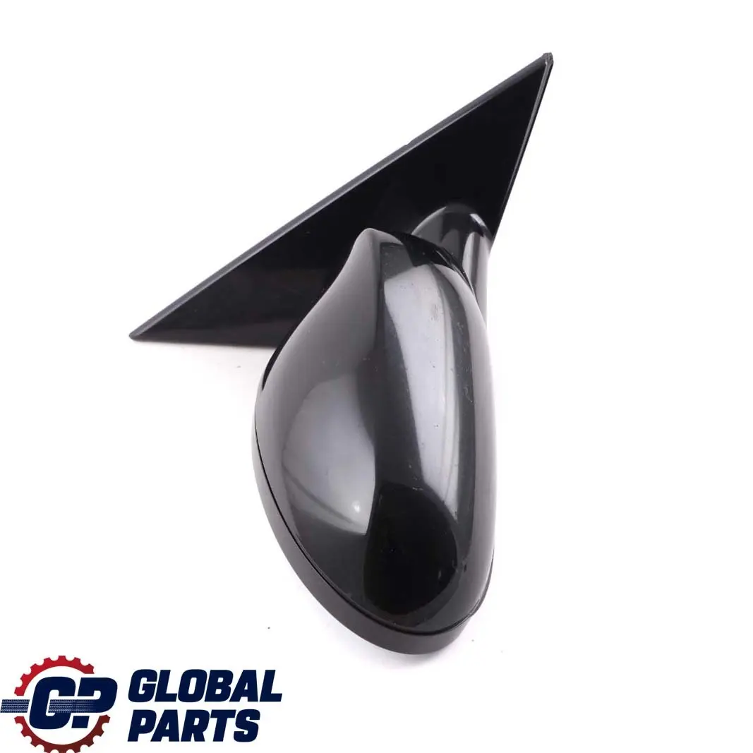 BMW 1 Series E87 M Sport Power Fold Right Wing Mirror O/S Black Sapphire 475