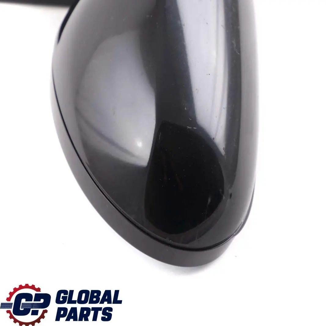 BMW 1 Series E87 M Sport Power Fold Right Wing Mirror O/S Black Sapphire 475