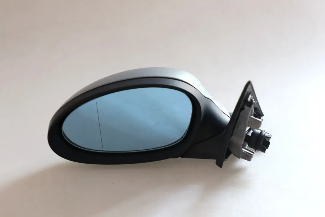 £BMW 3 Series 2 E90 E91 Heated Left Wing Mirror 5 Pins N/S Arktis Metallic A34