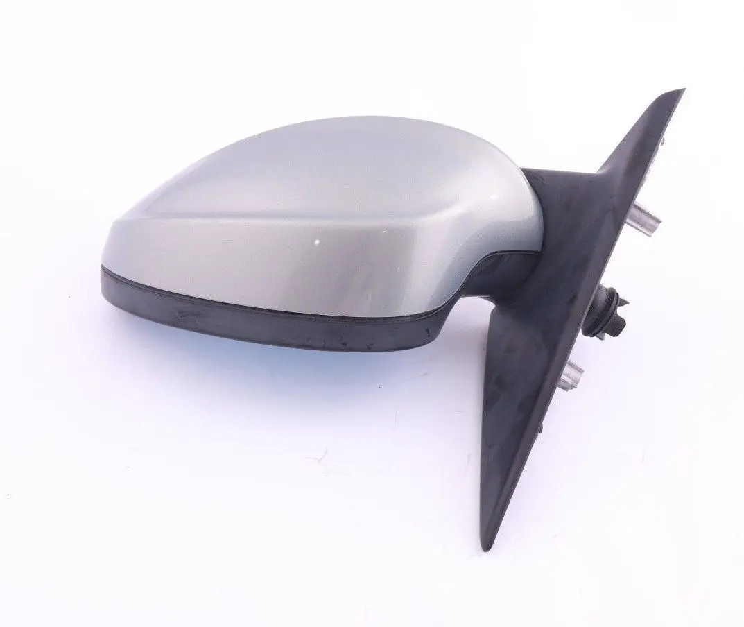 BMW 3 Series 4 E90 E91 Heated Left Passenger Wing Mirror N/S Arktis Metallic