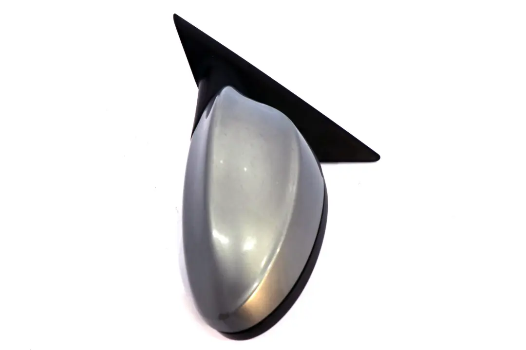 BMW 3 Series 6 E90 E91 Heated Left Passenger Wing Mirror N/S Arktis Metallic