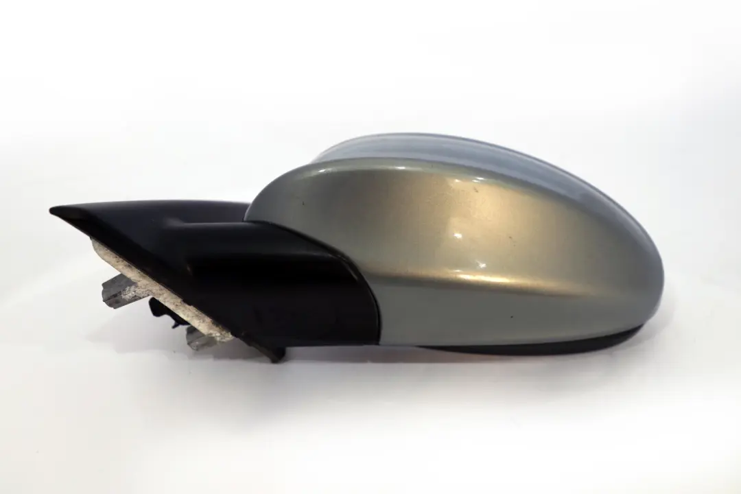 BMW 3 Series 6 E90 E91 Heated Left Passenger Wing Mirror N/S Arktis Metallic