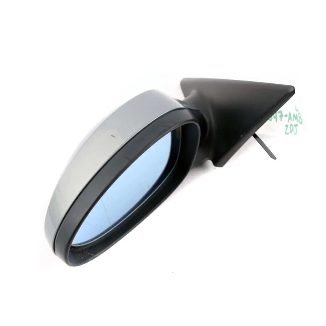 BMW 3 Series 8 E90 E91 Heated Left Passenger Wing Mirror N/S Arktis Metallic