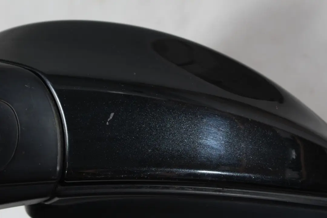 BMW 3 Series E90 E91 Heated Left Wing Mirror N/S Black Sapphire Metallic 475