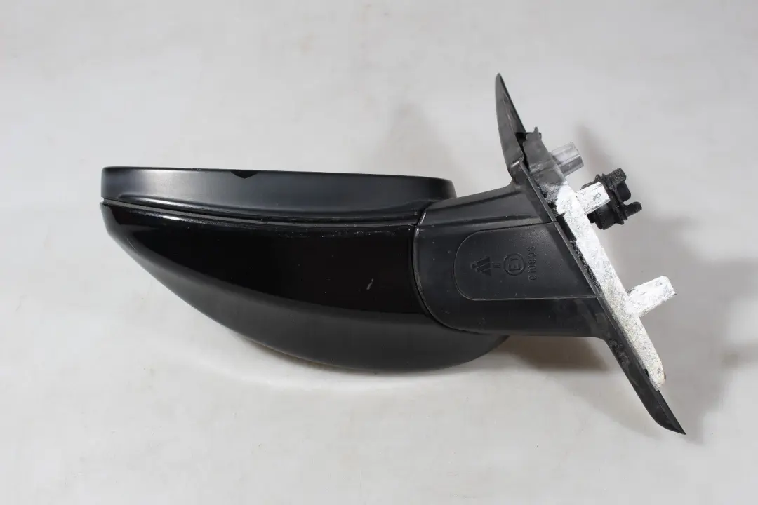 BMW 3 Series E90 E91 Heated Left Wing Mirror N/S Black Sapphire Metallic 475
