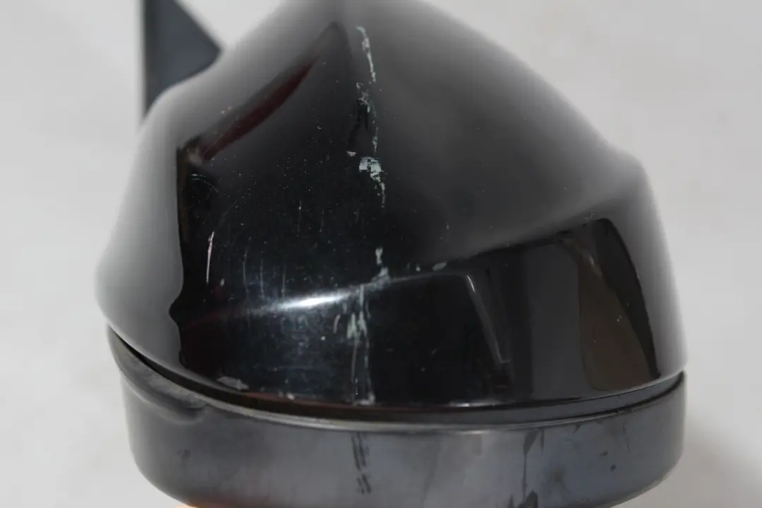BMW 3 Series E90 E91 Heated Left Wing Mirror N/S Black Sapphire Metallic 475