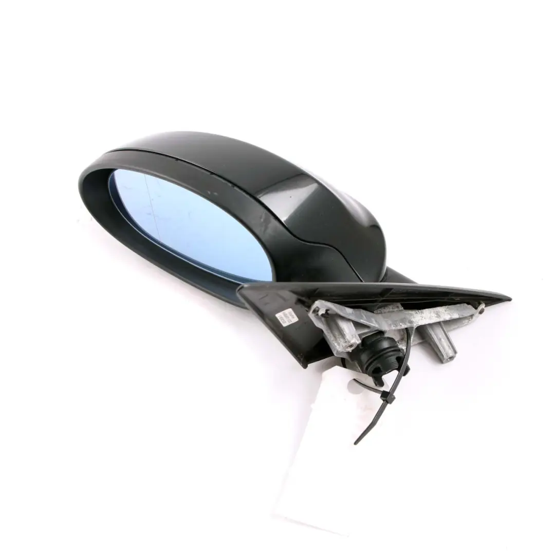 BMW 3 Series 3 E90 E91 Heated Left Wing Mirror N/S Black Sapphire Metallic 475