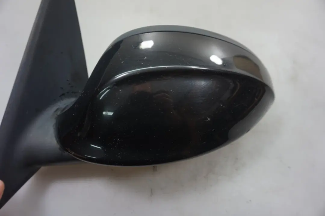 BMW 3 Series 6 E90 E91 Heated Left Wing Mirror N/S Black Sapphire Metallic 475