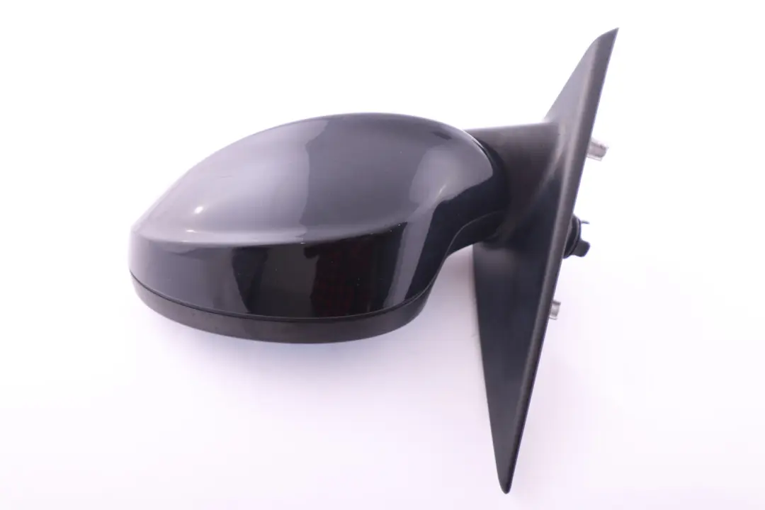 BMW 3 Series 1 E90 E91 Heated Left Passenger Wing Mirror N/S Carbonschwarz