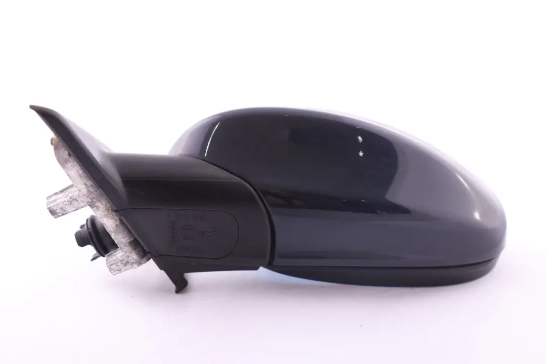 BMW 3 Series 1 E90 E91 Heated Left Passenger Wing Mirror N/S Carbonschwarz