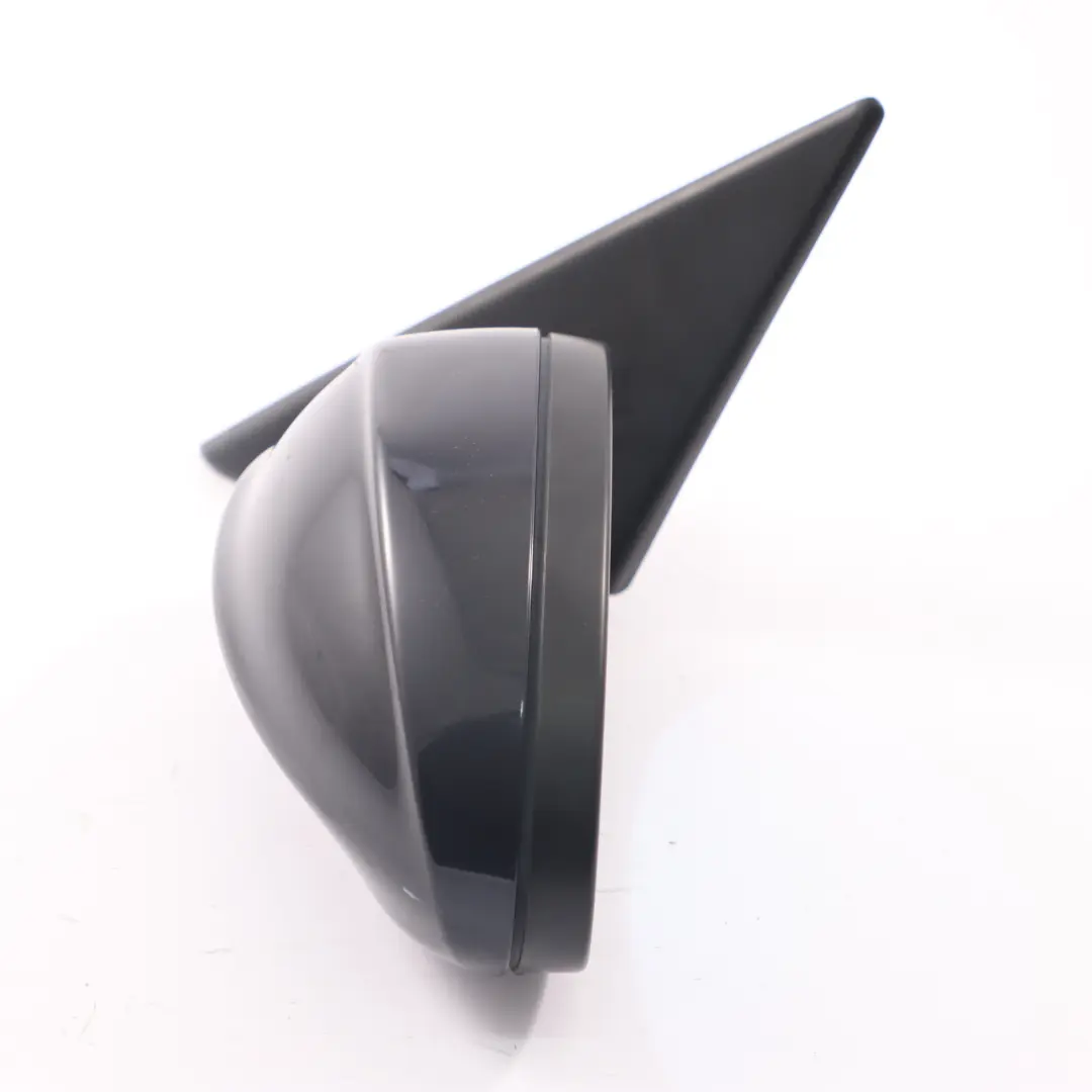 Wing Mirror BMW E90 E91 Heated Left Passenger N/S Door Outside Carbon Black 416