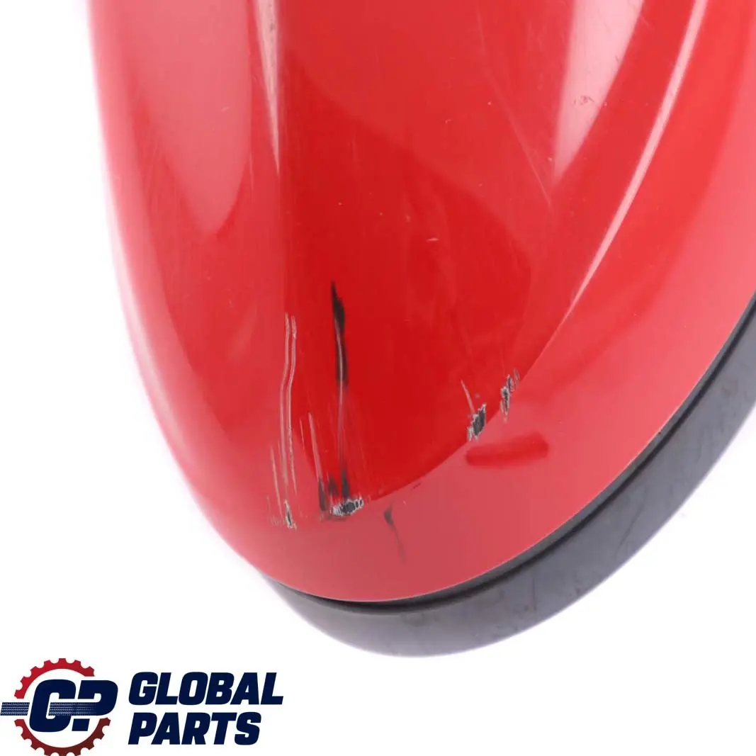 BMW 3 Series E90 E91 1 Heated Left Wing Mirror N/S Karmesinrot Crimson Red A61