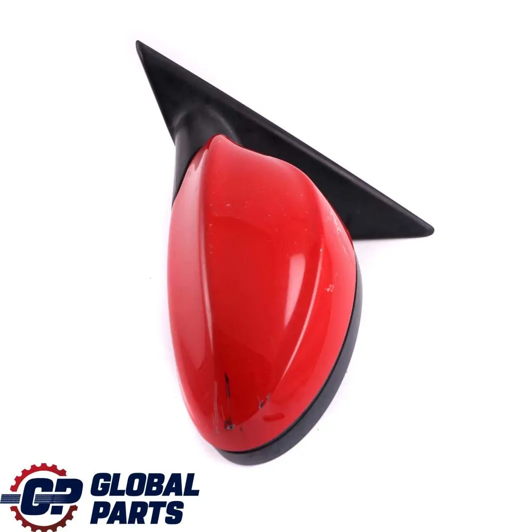 BMW 3 Series E90 E91 1 Heated Left Wing Mirror N/S Karmesinrot Crimson Red A61