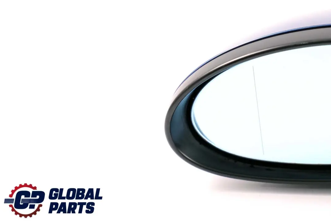 BMW 3 Series E90 E91 Heated Left Wing Mirror N/S Montegoblau Montego Blue A51