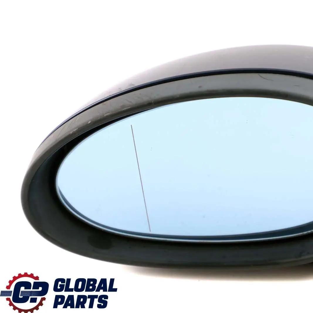 BMW 3 E90 E91 Heated Left Passenger Wing Mirror N/S Mysticblau Mystic Blue A07