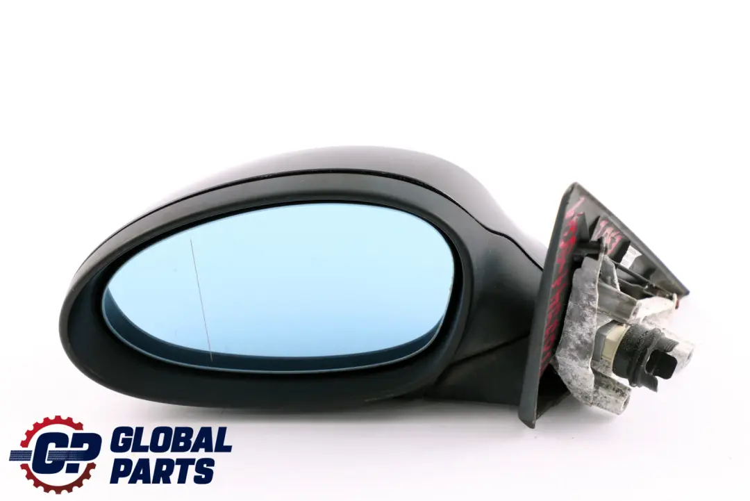 BMW 3 Series E90 E91 Heated Left Wing Mirror N/S Schwarz 2 Black 668