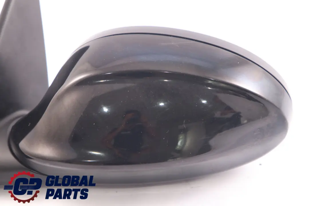 BMW 3 Series E90 E91 Heated Complete Left Wing Mirror N/S Schwarz 2 Black 668