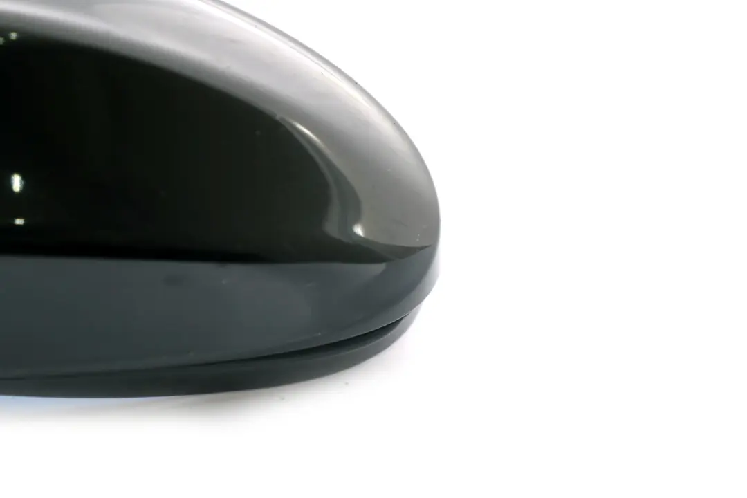 BMW 3 Series 6 E90 E91 Heated Left Wing Mirror 5 Pins N/S Schwarz 2 Black 668