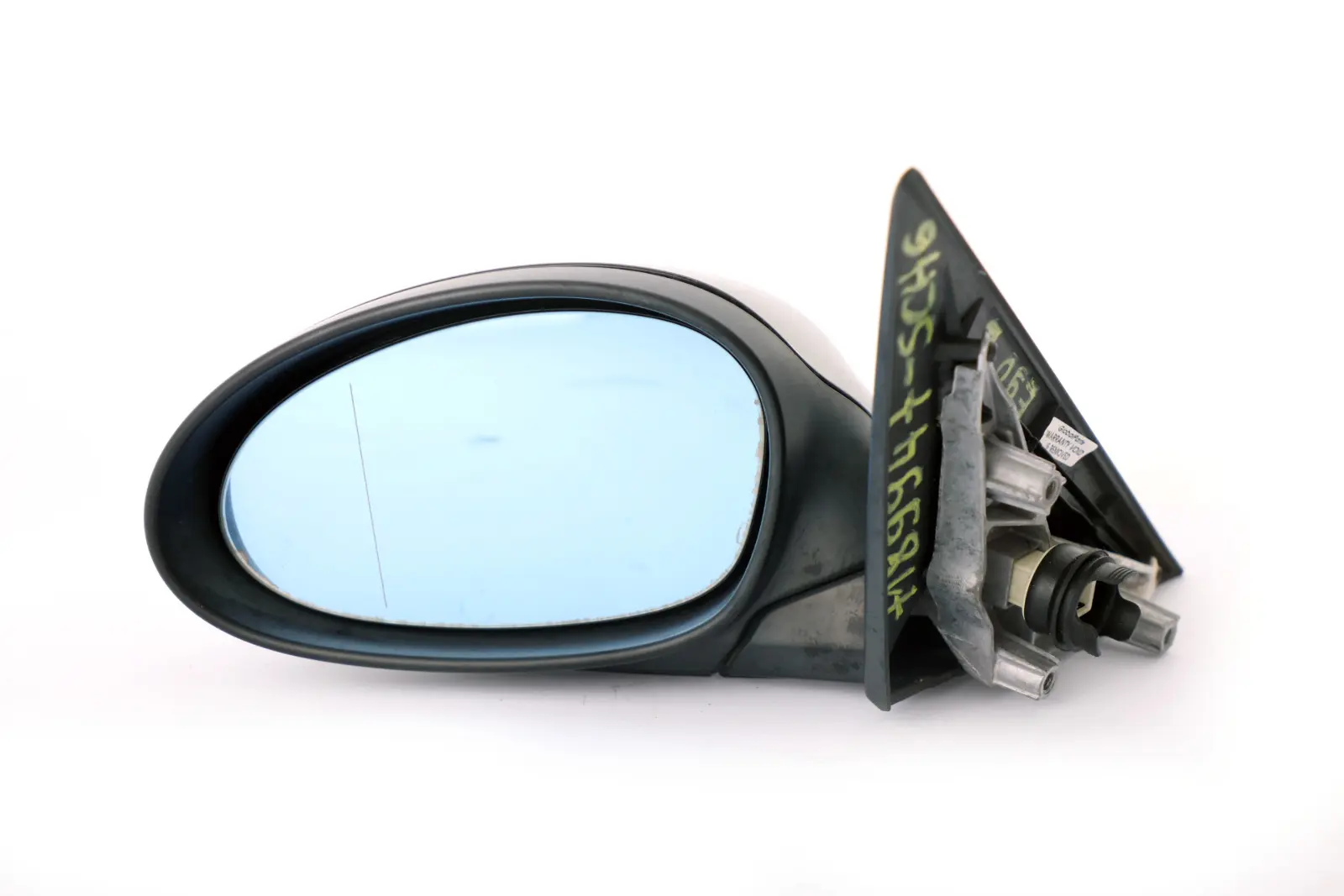 BMW 3 Series 6 E90 E91 Heated Left Wing Mirror 5 Pins N/S Schwarz 2 Black 668