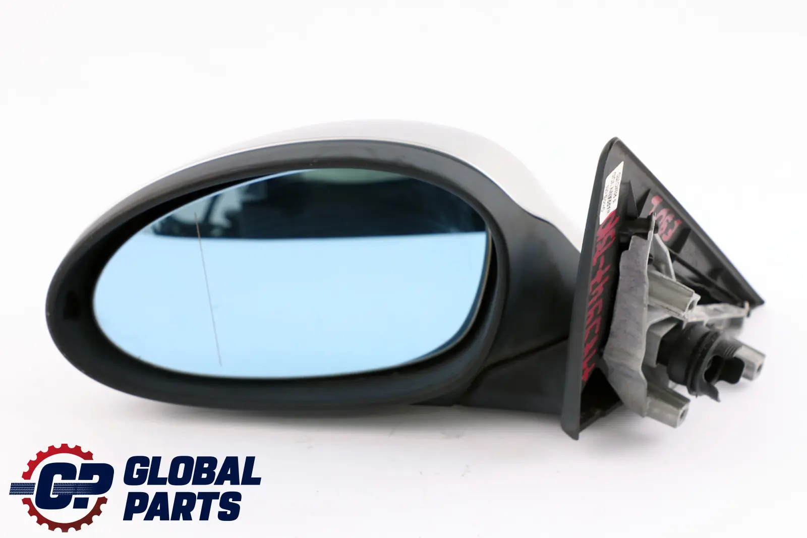 BMW 3 Series 10 E90 E91 Heated Left Wing Mirror N/S Titansilber Titan Silver 354