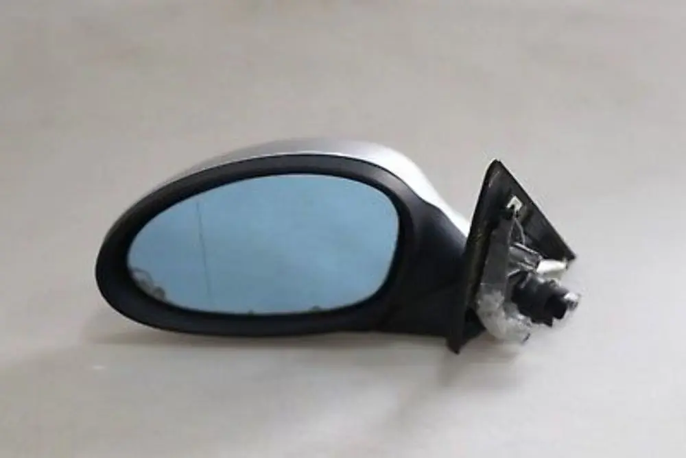 BMW 3 Series 3 E90 E91 Heated Left Wing Mirror N/S Titansilber Titan Silver 354