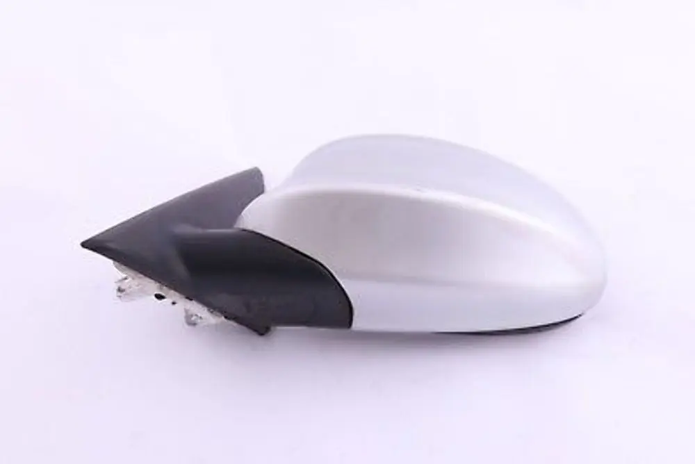 BMW 3 Series 6 E90 E91 Heated Left Wing Mirror N/S Titansilber Titan Silver 354