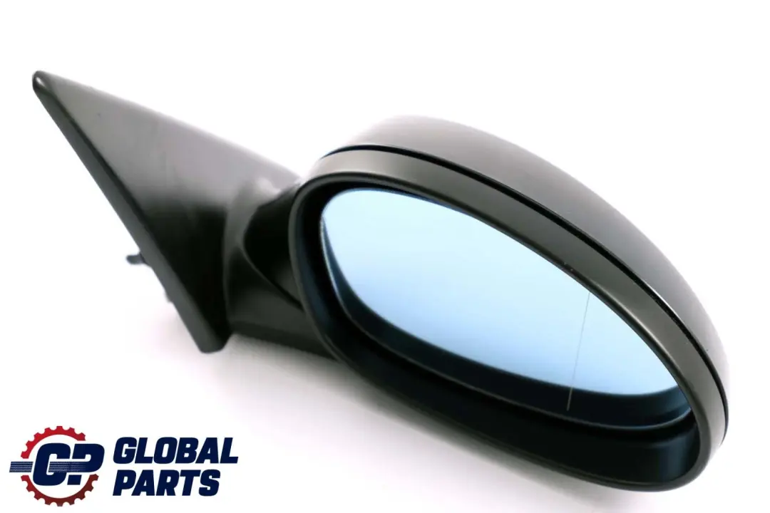 £BMW 3 Series E90 E91 Heated Right Wing Mirror O/S Black Sapphire Metallic 475