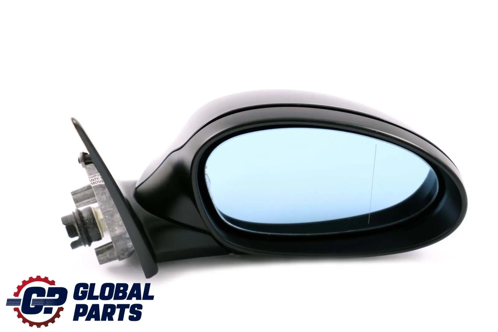 £BMW 3 Series E90 E91 Heated Right Wing Mirror O/S Black Sapphire Metallic 475